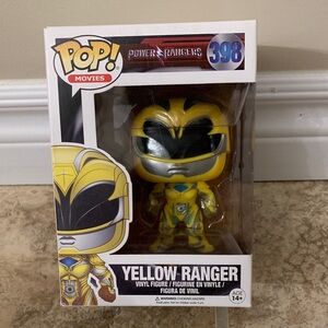 Yellow Ranger Funko Pop Vinyl Figure 398 NEW Power Rangers